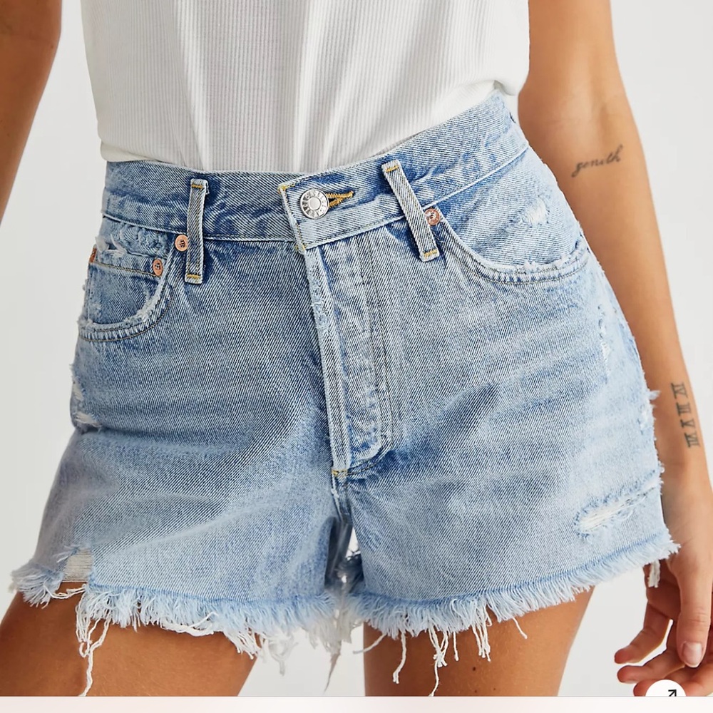 Agolde Parker Shorts in Swapmeet